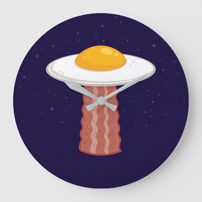 Eggstraterrestrial Large Clock (Front)