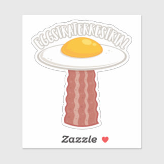 Eggstraterrestrial With Text Sticker