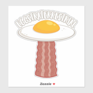 Eggstraterrestrial With Text Sticker