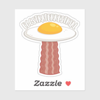 Eggstraterrestrial With Text Sticker