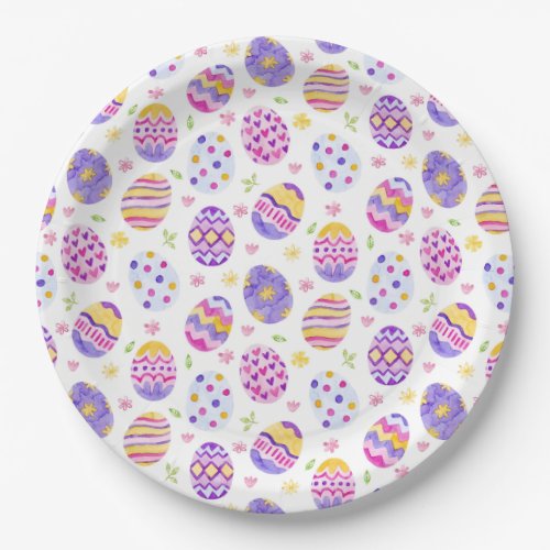 Eggstravaganza Easter Paper Plates