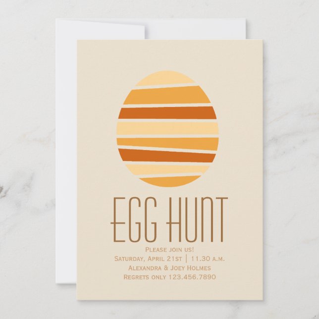 Eggstravaganza Invitation (Front)