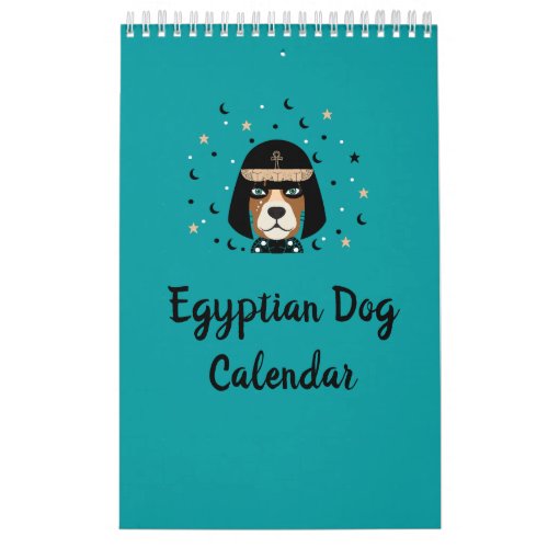 egiptian dog calendar