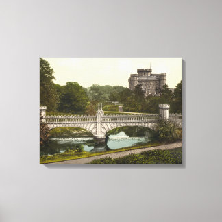 Eglinton Castle, Irvine, Ayrshire, Scotland Canvas Print