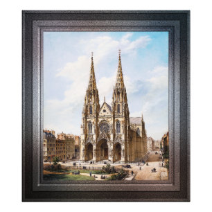 Église Sainte-Clotilde à Paris by Max Berthelin Photo Print