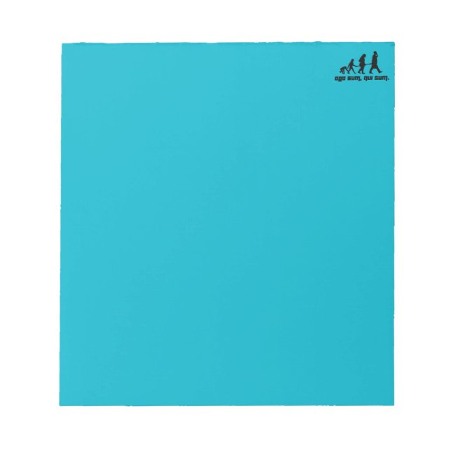 Ego sum, qui sum. notepad (Front)
