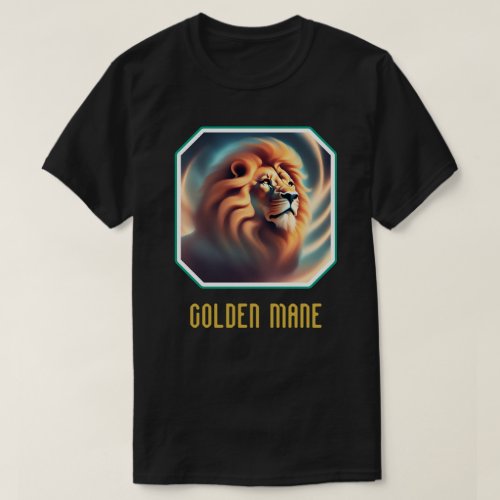 Egoated _ Golden Mane T_shirt