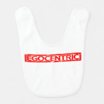 Egocentric Stamp Baby Bib