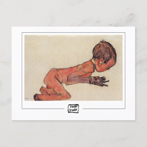 Egon Schiele 269_2 _ Fine Art Postcard