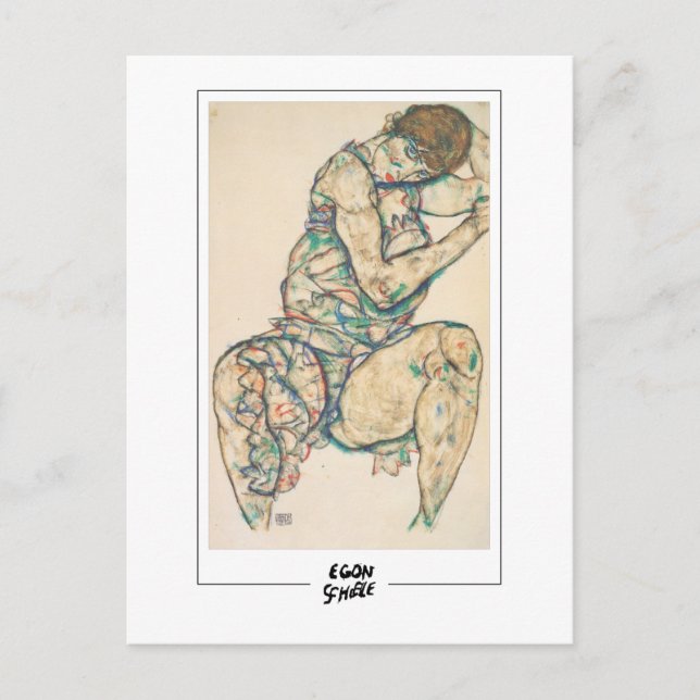 Egon Schiele #304 - Fine Art Postcard (Front)