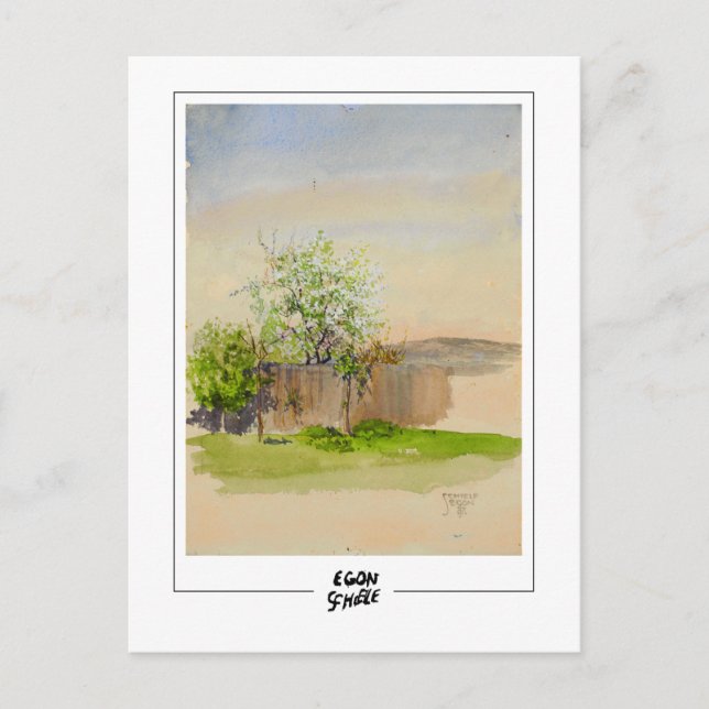 Egon Schiele #379-2 - Fine Art Postcard (Front)