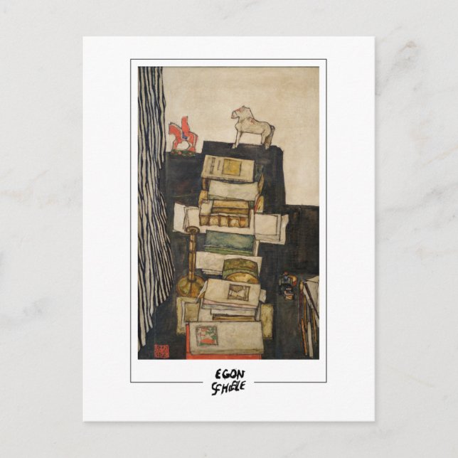 Egon Schiele #560 - Fine Art Postcard (Front)
