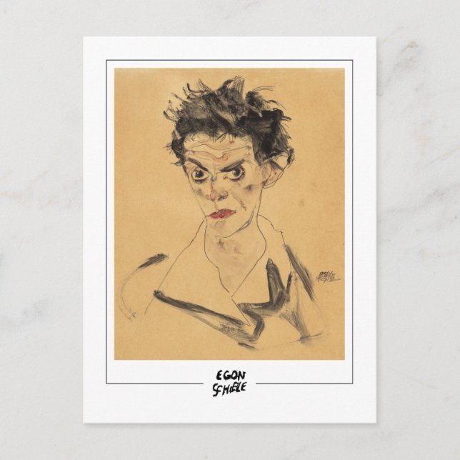 Egon Schiele #620-2 - Fine Art Postcard (Front)