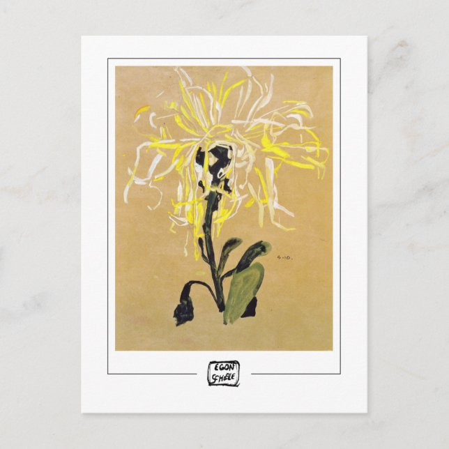 Egon Schiele #7-2 - Fine Art Postcard (Front)