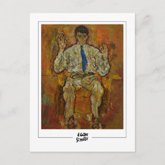 Egon Schiele #8-2 - Fine Art Postcard