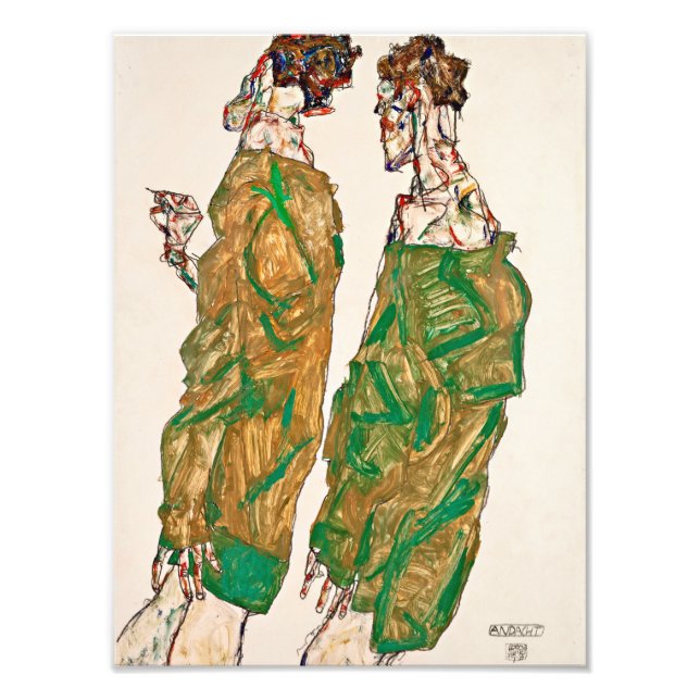 Egon Schiele - Devotion Photo Print (Front)