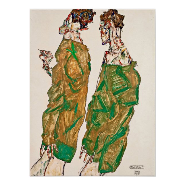 Egon Schiele - Devotion Poster (Front)