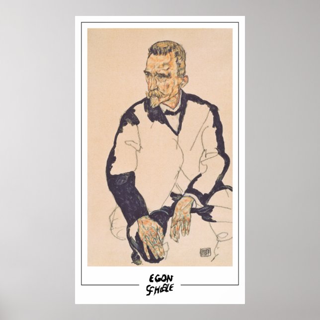Egon Schiele Fine Art #243-2 Poster (Front)