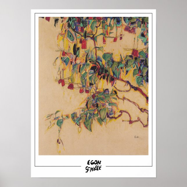 Egon Schiele Fine Art #522-2 Poster (Front)