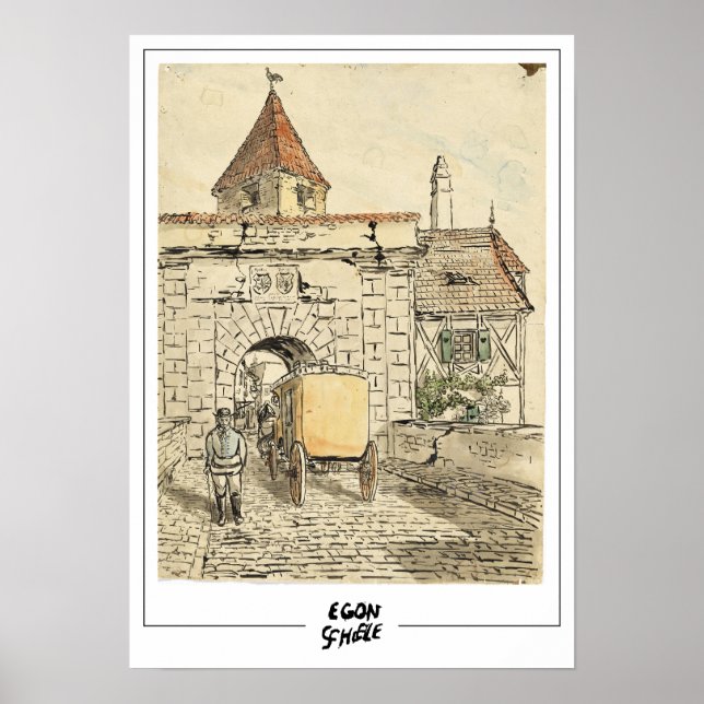 Egon Schiele Fine Art #628 Poster (Front)