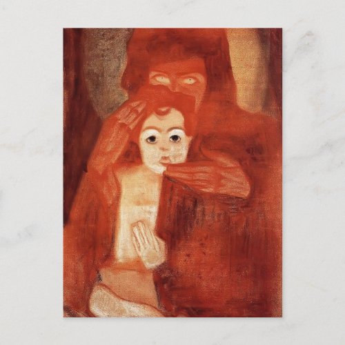 Egon Schiele_ Mother and Child Madonna Postcard