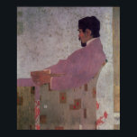 Egon Schiele Portrait of the Painter Anton Peschka Poster<br><div class="desc">Egon Schiele Portrait of the Painter Anton Peschka</div>