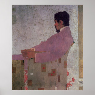 Egon Schiele Portrait of the Painter Anton Peschka Poster