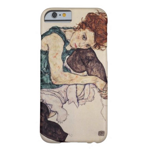 Egon Schiele Seated Woman iPhone 6 case