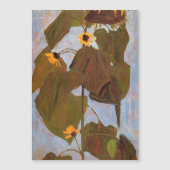 Egon Schiele - Sunflower 1908 (Front)