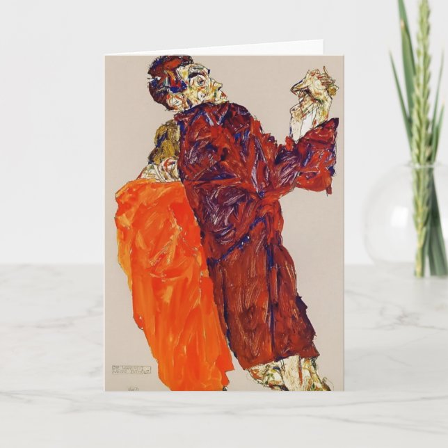 Egon Schiele- The Truth was Revealed Card (Front)