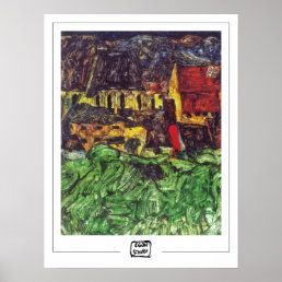 Egon Schiele Zedign Art Poster #2-2