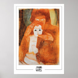 Egon Schiele Zedign Art Poster #93-3