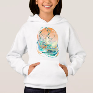 EGRET BIRD RHYTHM OF FLIGHT Kids Hoodie
