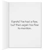Egrets? I've had a few... Cards (Inside (Right))