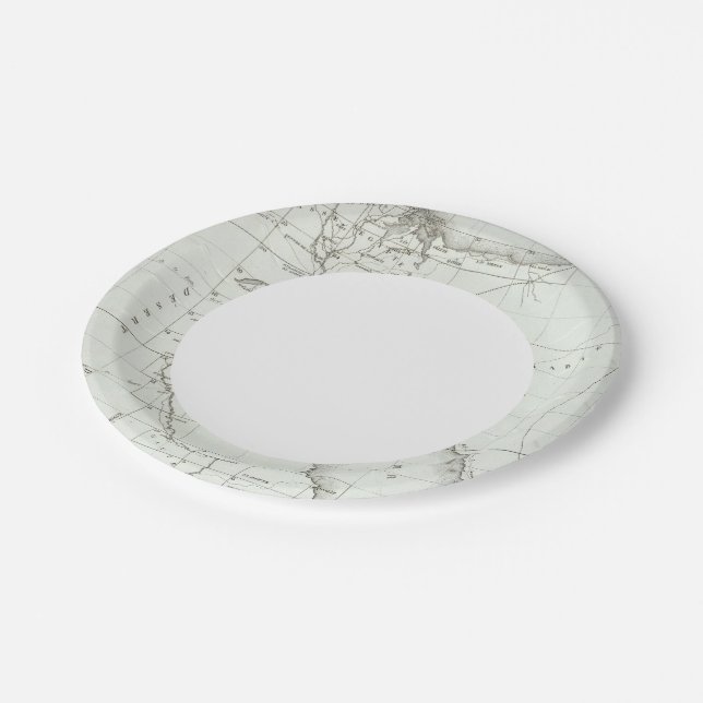 Egyopt and Palestine Paper Plates (Angled)