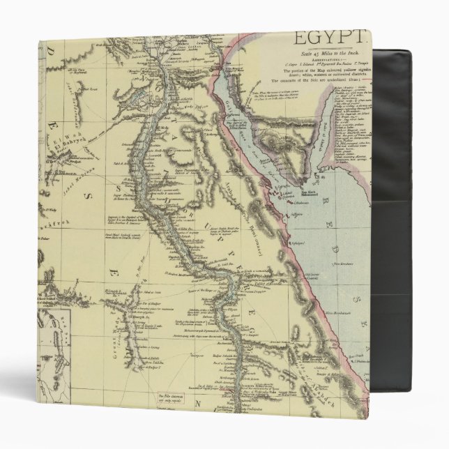 Egypt 13 3 ring binder (Front/Inside)