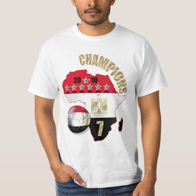 Egypt 2010 Africa Champions Value t-shirt (Front)