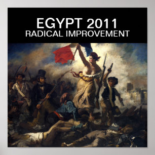 EGYPT 2011 RADICAL IMPROVEMENT POSTER