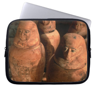 Egypt, 26th dynasty Canopic jars found in Abu Laptop Sleeve