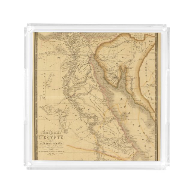 Egypt 7 acrylic tray (Front)