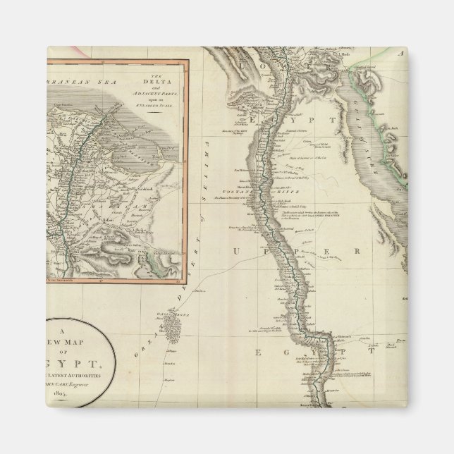 Egypt 8 magnet (Front)