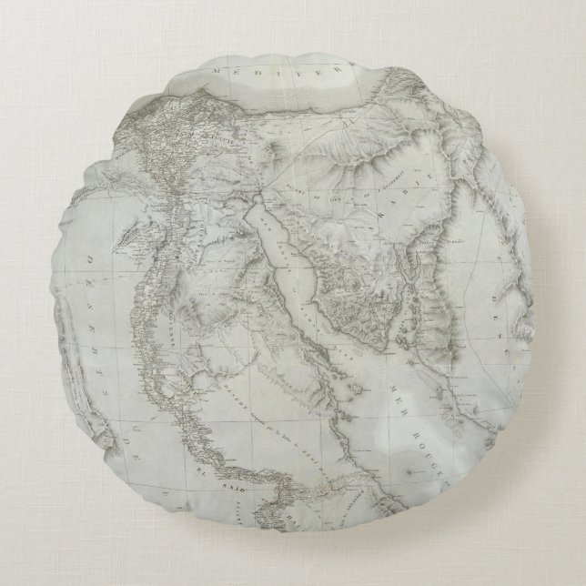 Egypt 8 round pillow (Front)