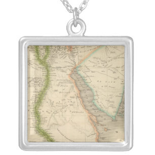 Egypt 8 silver plated necklace