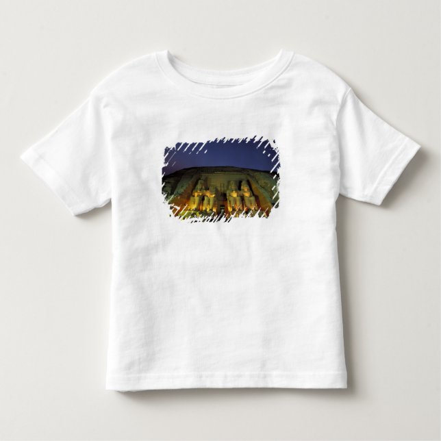 Egypt, Abu Simbel, Colossal figures of Ramesses Toddler T-shirt (Front)