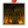 Egypt, Abu Simbel, Lighted facade of Small Metal Ornament