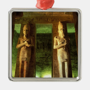 Egypt, Abu Simbel, Statue of Ramesses II, Metal Ornament