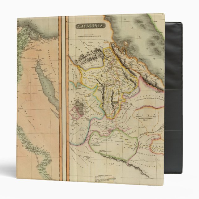 Egypt, Abyssinia Binder (Front/Inside)