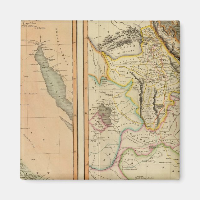 Egypt, Abyssinia Magnet (Front)