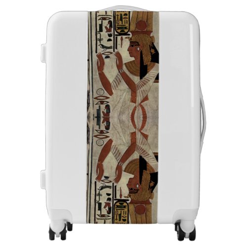 Egypt Ancient Pharaoh Tombs Colorful Painting Art Luggage