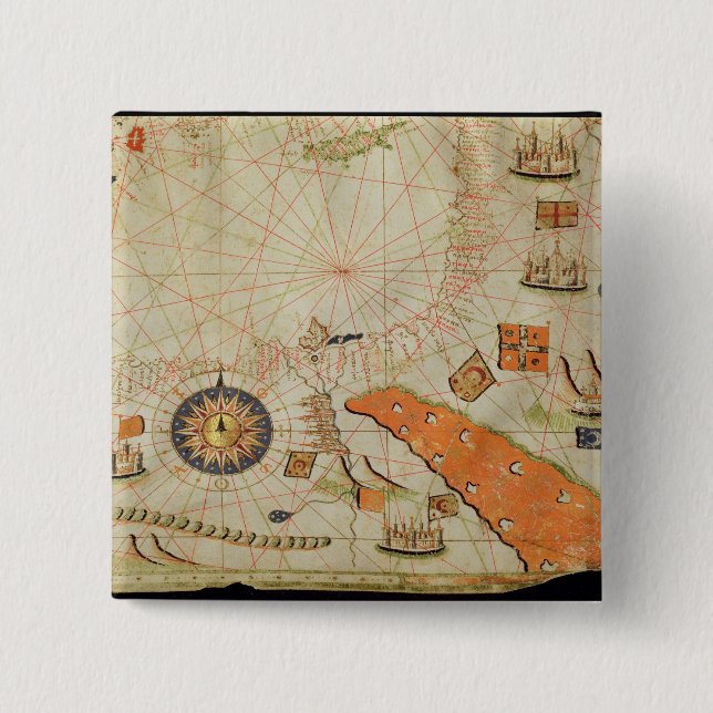 Egypt and the Red Sea Button (Front)